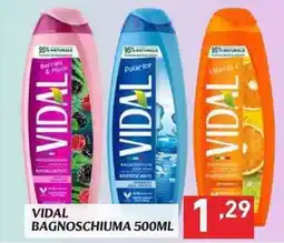 MEGA Vidal bagnoschiuma offerta