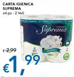 Migross Supermercati e Market Carta igienica suprema offerta