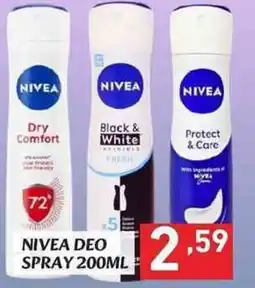MEGA Nivea deo spray offerta
