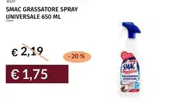 Prezzemolo e Vitale Smac grassatore spray universale offerta