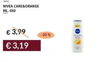 Prezzemolo e Vitale Nivea care&orange offerta