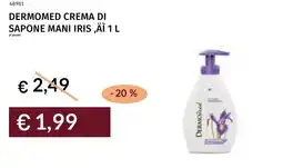 Prezzemolo e Vitale Dermomed crema di sapone mani iris,äì offerta