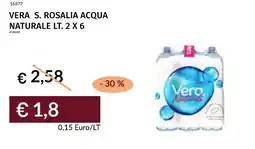 Prezzemolo e Vitale Vera s. rosalia acqua naturale offerta