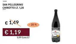 Prezzemolo e Vitale San pellegrino chinotto offerta
