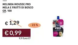 Prezzemolo e Vitale Melinda mousse pro mela e frutti di bosco offerta