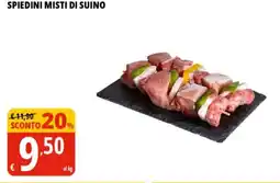 Tigros Spiedini misti di suino offerta