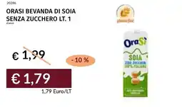 Prezzemolo e Vitale Orasi bevanda di soia senza zucchero offerta