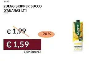 Prezzemolo e Vitale Zuegg skipper succo d'ananas offerta