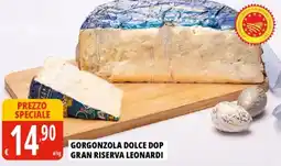Tigros Gorgonzola dolce dop GRAN RISERVA LEONARDI offerta