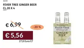 Prezzemolo e Vitale Fever tree ginger beer offerta