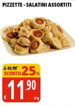 Tigros Pizzette - salatini offerta