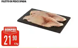 Tigros Filetto di pesce spada offerta