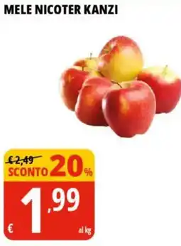 Tigros Mele nicoter kanzi offerta