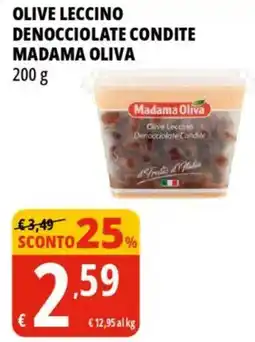 Tigros Olive leccino denocciolate condite MADAMA OLIVA offerta