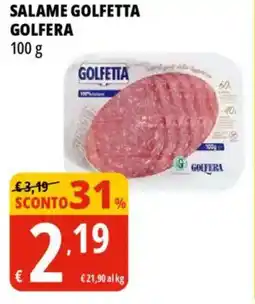 Tigros Salame golfetta GOLFERA offerta