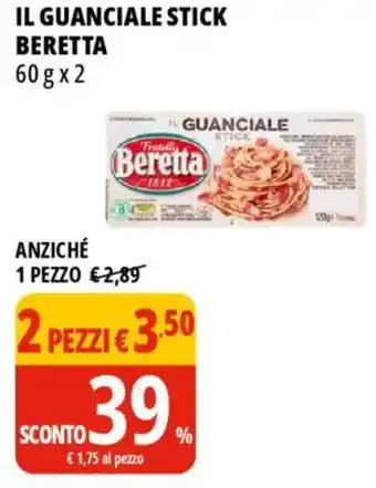 Tigros Il guanciale stick BERETTA offerta