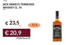 Prezzemolo e Vitale Jack daniel's tennessee whiskey offerta