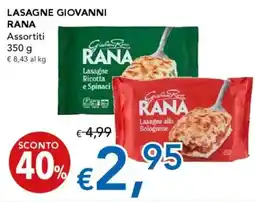 Migross Supermercati e Market Lasagne GIOVANNI RANA offerta