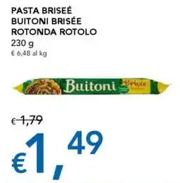 Migross Supermercati e Market Pasta briseé buitoni brisée rotonda rotolo offerta