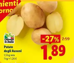 Lidl Patate degli Ausoni offerta