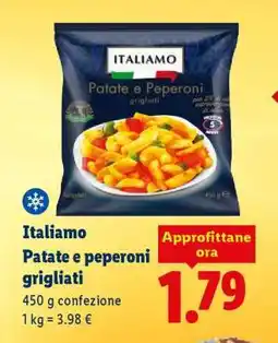 Lidl Italiamo Patate e peperoni grigliati offerta
