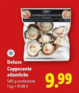 Lidl Deluxe Cappesante atlantiche offerta