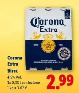 Lidl Corona Extra Birra offerta