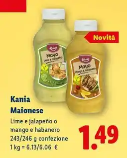 Lidl Kania Maionese offerta