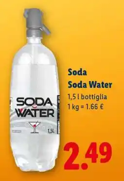 Lidl Soda Water offerta