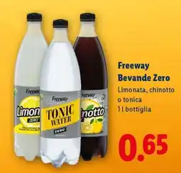 Lidl Freeway Bevande Zero offerta