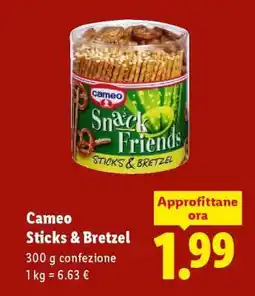 Lidl Cameo Sticks & Bretzel offerta