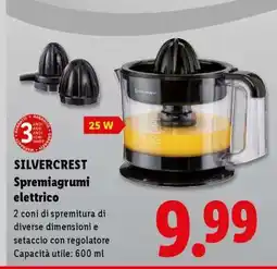 Lidl SILVERCREST Spremiagrumi elettrico offerta