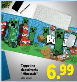 Lidl Tappetino da scrivania 'Minecraft' offerta
