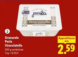 Lidl Granarolo Perla Stracciatella offerta
