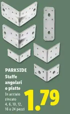 Lidl PARKSIDE Staffe angolari o piatte offerta