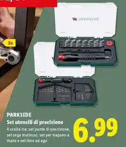 Lidl PARKSIDE Set utensili di precisione offerta