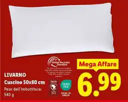Lidl LIVARNO Cuscino 50x80 cm offerta