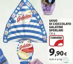 Coop Uovo di cioccolato Galatine Sperlari offerta
