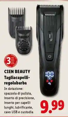 Lidl Cien BEAUTY Tagliacapelli-regolabarba offerta