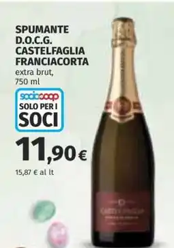 Coop SPUMANTE D.O.C.G. CASTELFAGLIA FRANCIACORTA offerta