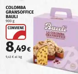 Coop COLOMBA GRANSOFFICE BAULI offerta