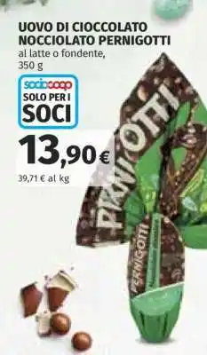 Coop UOVO DI CIOCCOLATO NOCCIOLATO PERNIGOTTI offerta