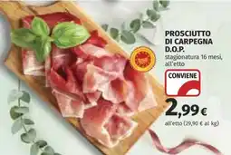 Coop Prosciutto di Carpegna D.O.P offerta