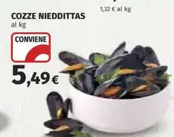 Coop Cozze Nieddittas offerta
