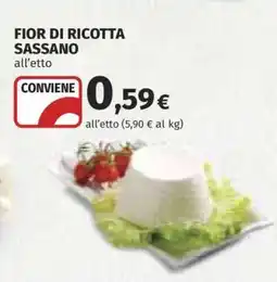 Coop Fior di Ricotta Sassano offerta