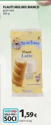 Coop Flauti Mulino Bianco offerta