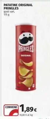 Coop PATATINE ORIGINAL PRINGLES offerta