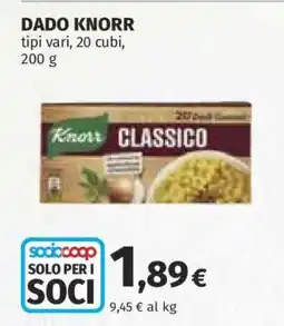 Coop DADO KNORR offerta