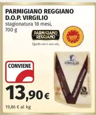 Coop Parmigiano Reggiano D.O.P. Virgilio offerta