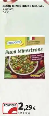 Coop Buon Minestrone Orogel offerta